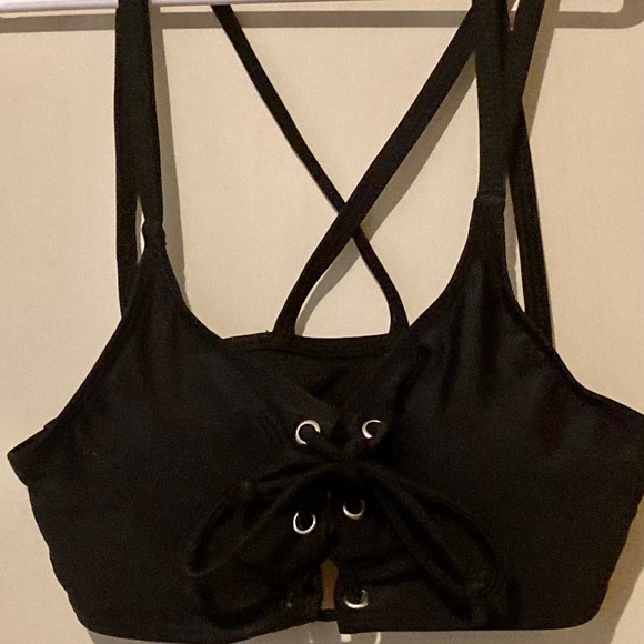 🍀3/$12 Sexy Black String Bikini - Picture 2 of 9